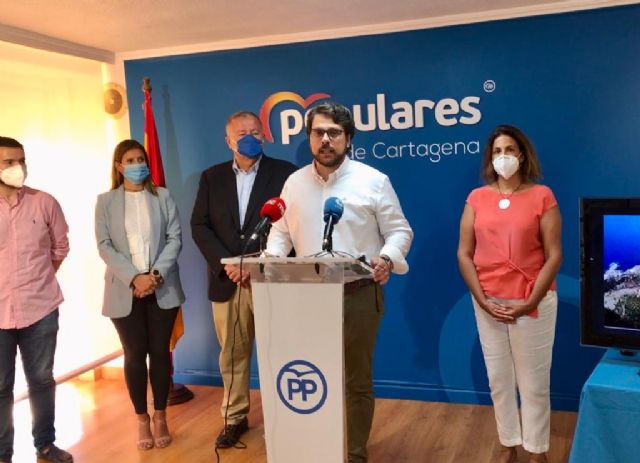 Bernabé: Si el Gobierno de Sánchez no reanuda con urgencia las obras de regeneración de Portmán, podría producirse una catástrofe ecológica en el Mar Mediterráneo - 2, Foto 2