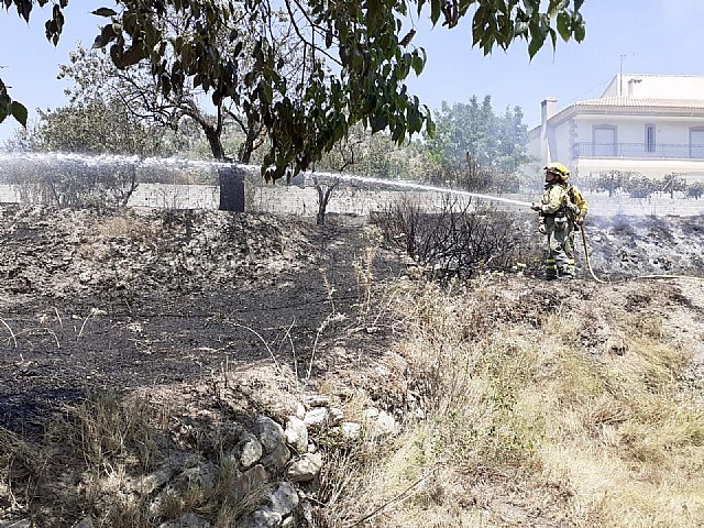 Conato de incendio agrícola, próximo a terreno forestal, en Moratalla - 1, Foto 1