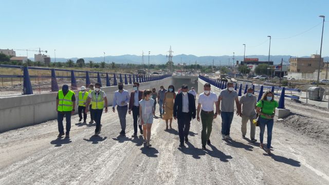 Las obras de construcción del paso inferior para el tráfico en San Antonio, que suponen una inversión superior a los 3,6 millones, están ejecutadas ya al 65% - 2, Foto 2