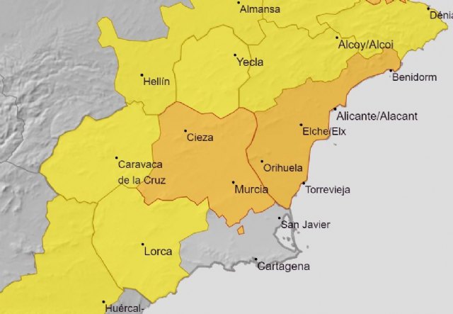 Vuelve la alerta naranja este martes a Cieza por altas temperaturas - 1, Foto 1