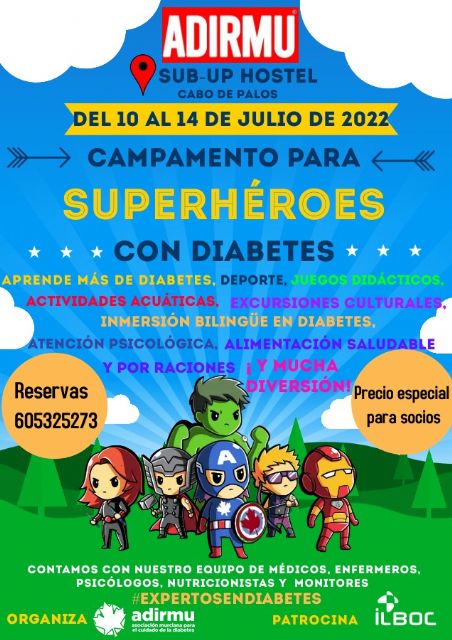 Más de sesenta niños y jóvenes con diabetes van de campamento con Adirmu - 1, Foto 1