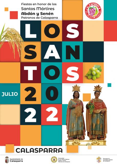 Presentada la programación de las fiestas de LOS SANTOS 2022 en Calasparra - 1, Foto 1