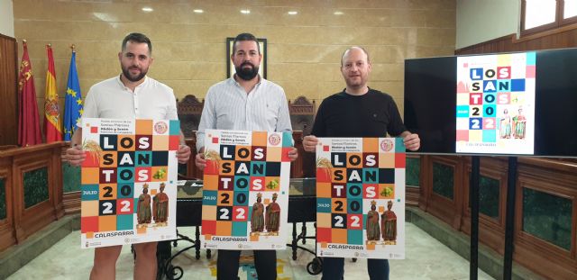 Presentada la programación de las fiestas de LOS SANTOS 2022 en Calasparra - 2, Foto 2
