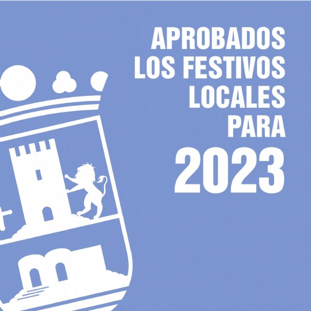 Los festivos locales para 2023 sern el jueves 2 de febrero y el viernes 6 de octubre, Foto 1
