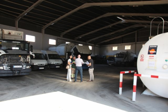 Se inicia el proceso para la necesaria reestructuracin del espacio destinado al servicio de recogida de solidos urbanos y limpieza viaria, Foto 1