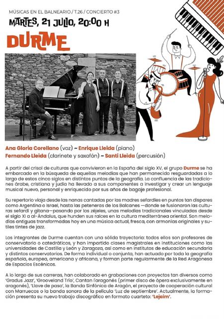 Los martes de julio vuelven a sonar en Los Alcázares con una nueva edición de ‘Músicas en el Balneario’ - 3, Foto 3