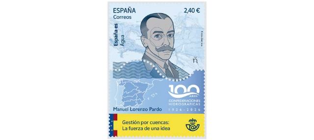 Correos emite un sello dedicado a la gestión por cuencas como modelo de sostenibilidad hídrica - 2, Foto 2