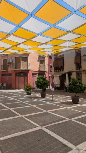 La Concejalía de Turismo renueva y amplía el sombraje en la Plaza Vieja y la Plaza del Castillo - 2, Foto 2