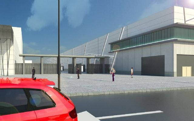 Sale a licitación la construcción del segundo pabellón y la urbanización del recinto ferial del barrio de Virgen de las Huertas de Lorca - 1, Foto 1