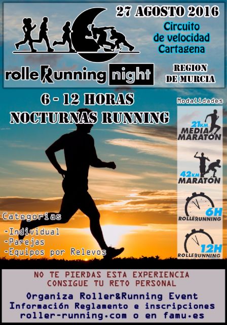 Running y patinaje se dan la mano en el Circuito de Cartagena - 1, Foto 1