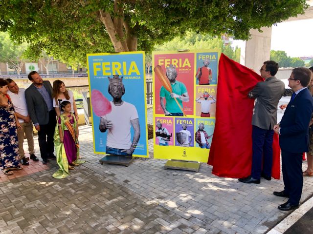 El rey Alfonso X protagoniza el cartel de la Feria de Murcia, 754 años después de su fundación - 1, Foto 1