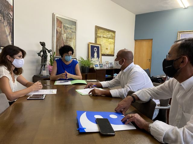 Ayuntamiento de Puerto Lumbreras y Aseplu suscriben un convenio de colaboración para potenciar el sector comercial del municipio - 2, Foto 2