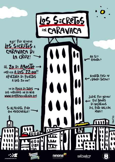 La mítica banda ´Los Secretos´ actúa en la Plaza de Toros de Caravaca de la Cruz el próximo 20 de agosto - 1, Foto 1