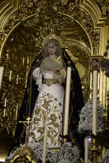 La Soledad de San Lorenzo nos sorprende de blanco con su nuevo vestidor Federico Carrasco Linares - 2, Foto 2