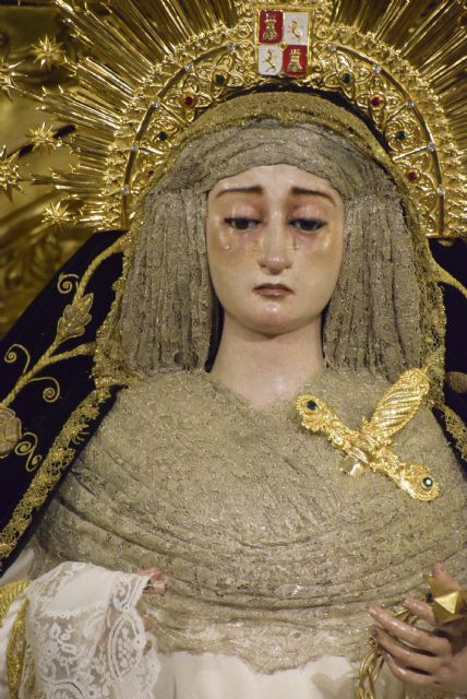 La Soledad de San Lorenzo nos sorprende de blanco con su nuevo vestidor Federico Carrasco Linares - 5, Foto 5