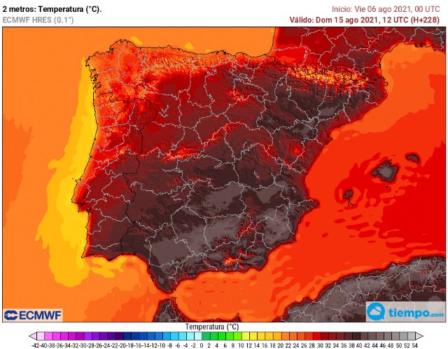 El patrón que ha provocado la ola de calor en Grecia podría llegar a la Península Ibérica - 1, Foto 1