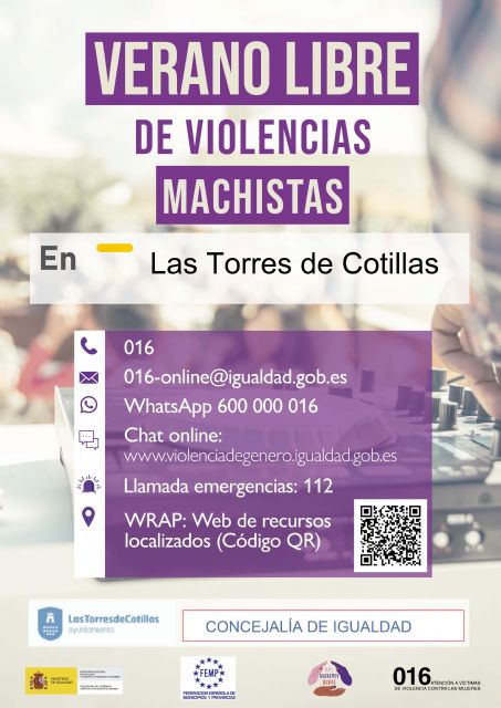 Las Torres de Cotillas se suma a la campaña por un verano libre de violencia machista - 1, Foto 1