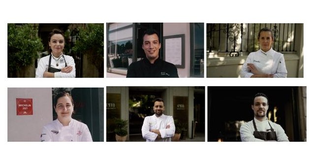 Izq a dcha: Rebeca Barainka, Borja Susilla, Camila Ferraro, María Gómez, Ignacio Martínez y Sergi Palacín, Foto 1