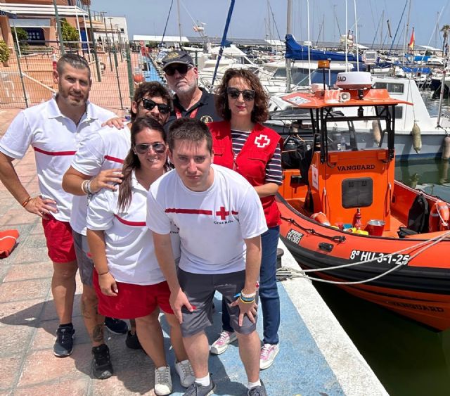Salvamento Marítimo entrega en San Pedro del Pinatar la nueva embarcación de Cruz Roja, LS Moraga - 1, Foto 1