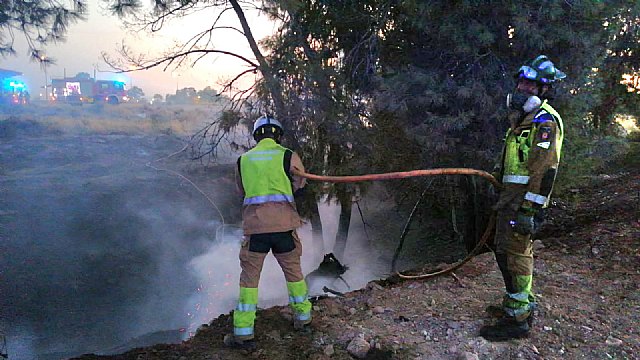 Incendio de pinos y matorral en Churra, Murcia - 1, Foto 1