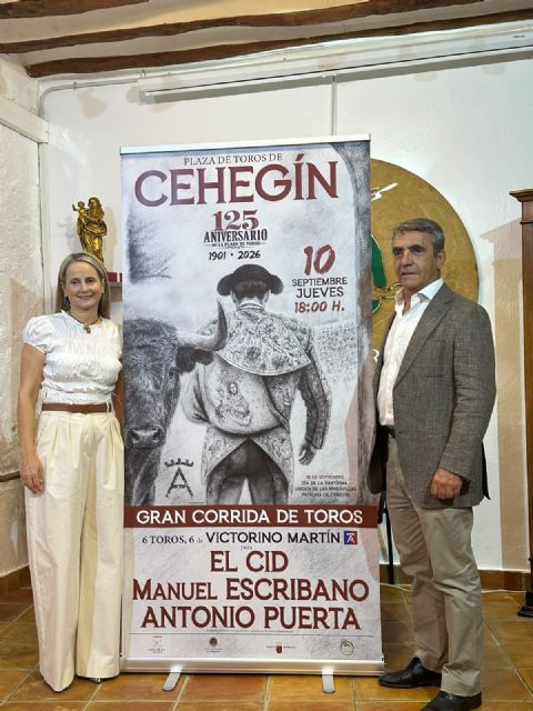 La ganadería de Victorino Martín lidiará por primera vez en la Plaza de Toros de Cehegín en la corrida conmemorativa de su 125 aniversario - 4, Foto 4