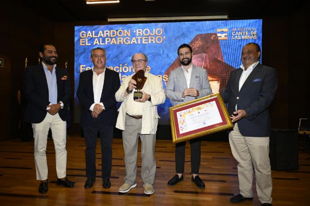 El galardón ´Rojo El Alpargatero´, gran protagonista de la Agenda Cultural del Cante de las Minas - 5, Foto 5