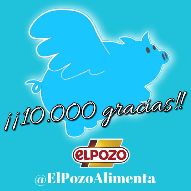 ElPozo Alimentacin supera los 10.000 seguidores en Twitter, Foto 1