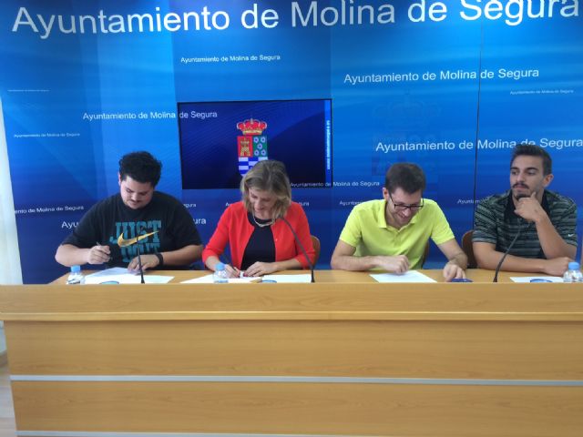 El Ayuntamiento de Molina de Segura firma un convenio con la Asociación Estado Puro para la organización del Campeonato Nacional de Break Dance Proyecto Sureste X - 1, Foto 1