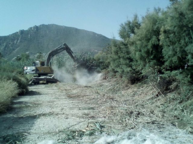 El Consistorio Municipal inicia las labores de limpieza de la rambla de San Roque - 1, Foto 1