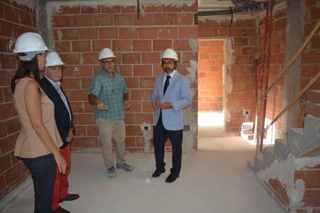 Las obras de construcción de cinco nuevas viviendas de promoción pública en Ojós avanzan a buen ritmo - 1, Foto 1