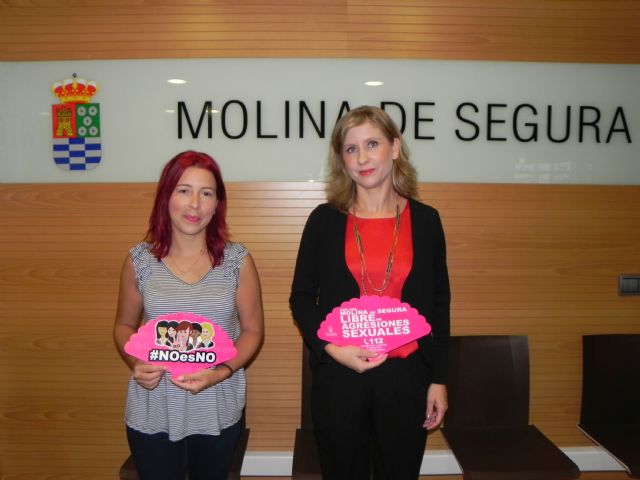 La campaña #NOesNO del Ayuntamiento de Molina de Segura lucha contra las agresiones sexuales en fiestas - 1, Foto 1