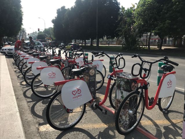 150 bicicletas nuevas se incorporan al sistema de MUyBICI para sustituir a las deterioradas por actos vandálicos - 1, Foto 1