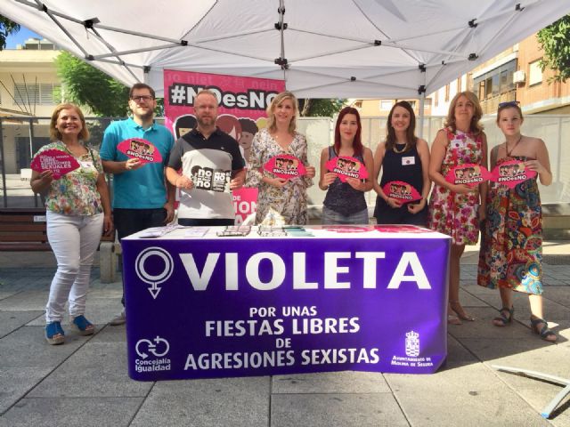 El Ayuntamiento de Molina de Segura pone en marcha la campaña #NOesNO lucha contra las agresiones sexuales en fiestas - 1, Foto 1