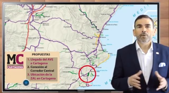 MC: Con tres años y medio de retraso, Arroyo reclama el AVE a Cartagena sin soterrar y sin descontaminación - 1, Foto 1