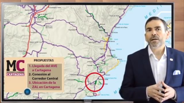 MC: Con tres años y medio de retraso, Arroyo reclama el AVE a Cartagena sin soterrar y sin descontaminación - 2, Foto 2