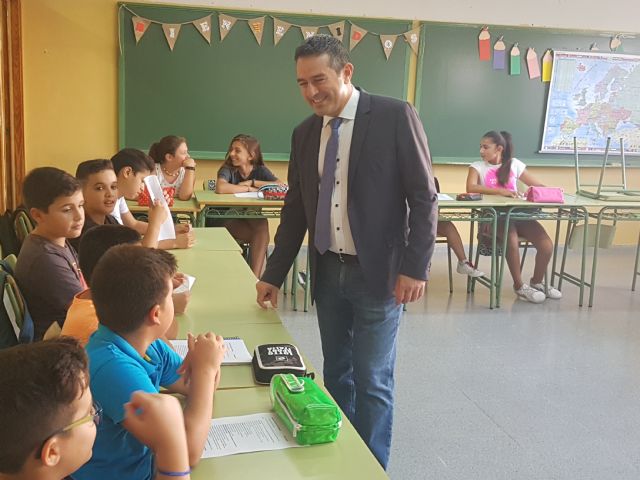 4.576 alumnos de Infantil, Primaria y Educación Especial comienzan hoy las clases en Alcantarilla - 2, Foto 2