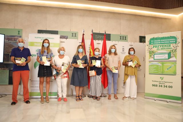 La colaboración entre el Ayuntamiento de Murcia y el Teléfono de la Esperanza permite la puesta en marcha de la campaña 'Vacúnate de esperanza' - 1, Foto 1