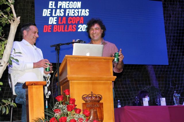 Original y divertido Christian felicitó las fiestas a los coperos en su pregón - 3, Foto 3