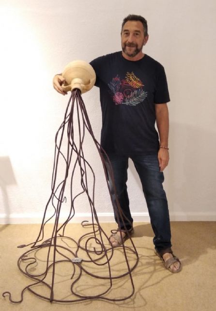 La Comunidad muestra en Bullas la obra de Antonio Fernández sobre diferentes culturas históricas relacionadas con la vid y el vino - 1, Foto 1