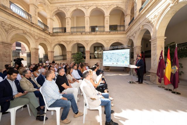 López Miras presenta el Plan que destina 31 millones hasta 2030 para rehabilitar “y llenar de vida” el casco histórico de Lorca - 2, Foto 2