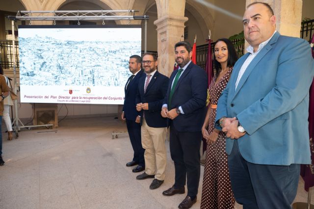 López Miras presenta el Plan que destina 31 millones hasta 2030 para rehabilitar “y llenar de vida” el casco histórico de Lorca - 3, Foto 3