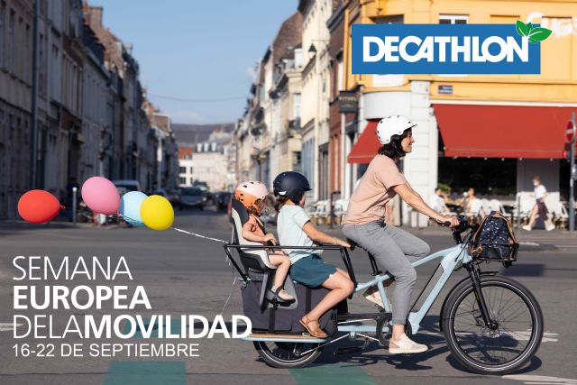Decathlon anima a todos los vecinos y vecinas de San Javier a sumarse a las celebraciones por la Semana Europea de la Movilidad - 1, Foto 1