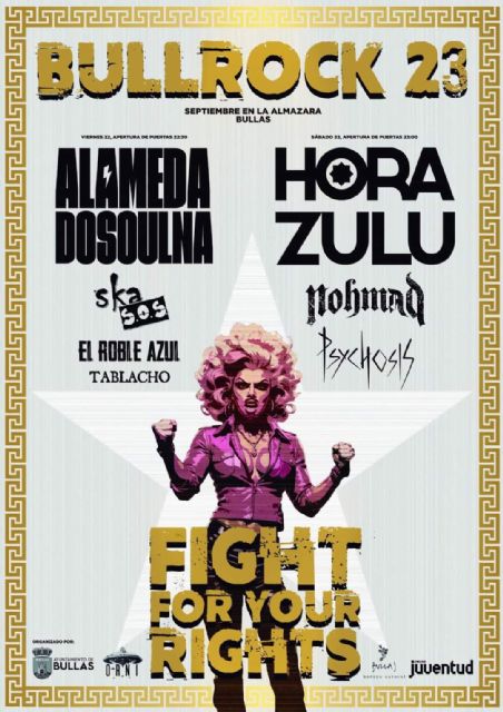 Alameda Dosoulna y Hora Zulu encabezan el cartel del BullRock 2023 - 1, Foto 1