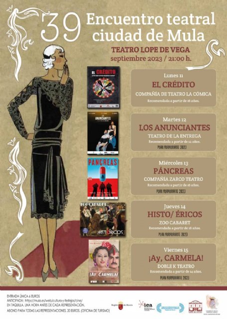 39 Encuentro teatral ciudad de Mula – Feria y Fiestas de Septiembre 2023 - 1, Foto 1