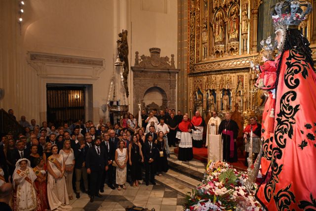 López Miras define la llegada de la Virgen de la Fuensanta a Murcia como uno de los días más especiales en el que se comparte la ilusión, la esperanza y la pasión de toda una ciudad - 2, Foto 2