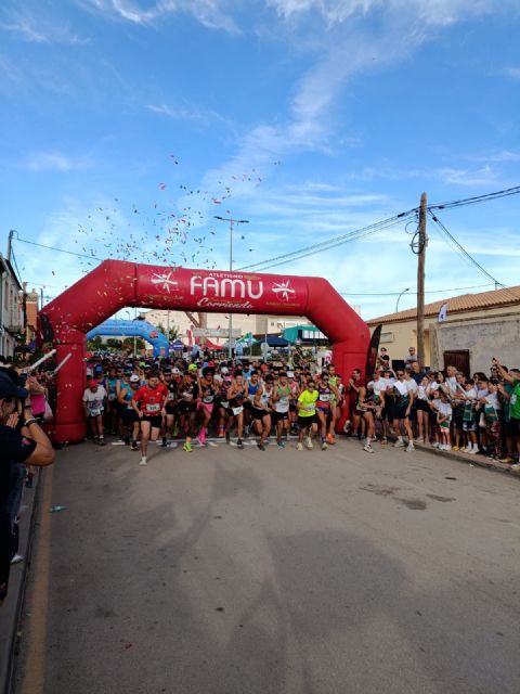 Resultados XI Cross Popular 11,5km. Fuente Librilla