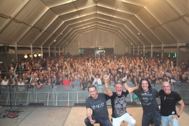 La Carpa Joven de las Fiestas de Puerto Lumbreras abre sus puertas con el concierto de La Unión - 1, Foto 1
