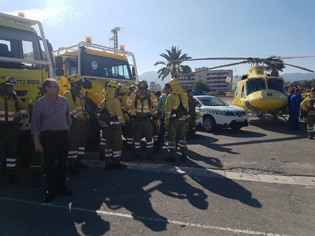 El Plan Infomur cierra la poca de peligro alto de incendios con menos de la mitad de superficie quemada que hace un año, Foto 4