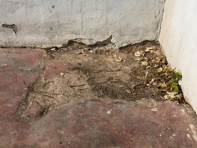 Ciudadanos inspecciona la pista exterior de hockey en Barrio Peral y califica su estado de esperpento temerario - 4, Foto 4