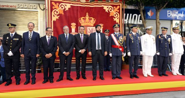 Actos de homenaje a la Bandera organizados en Alcantarilla - 1, Foto 1